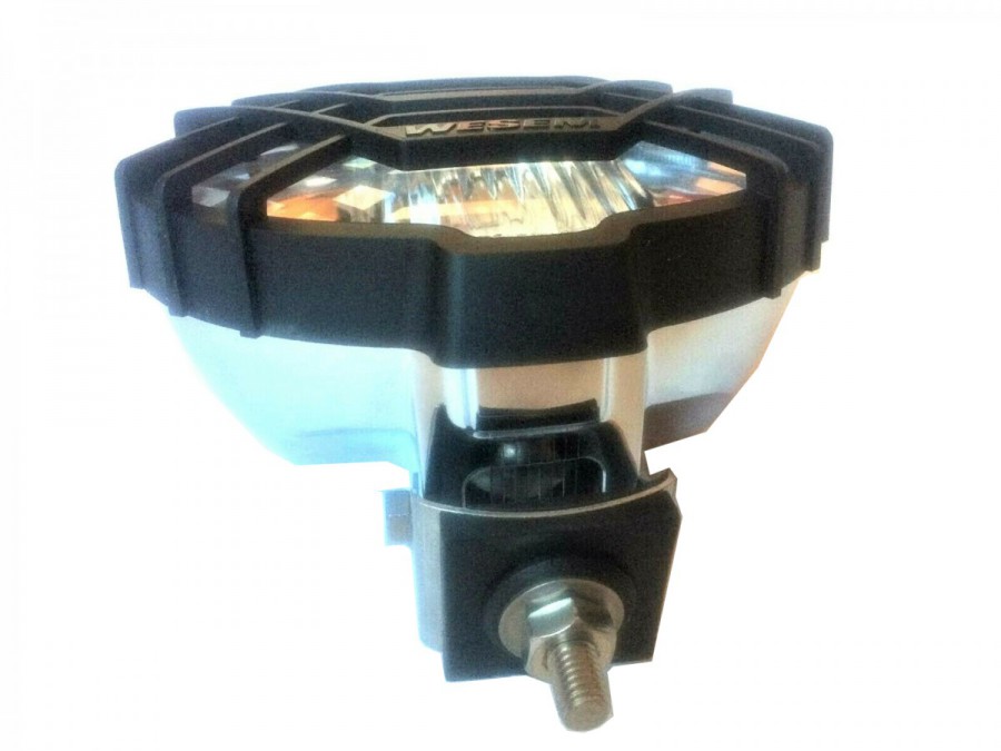 2x Blaue H3 Fernscheinwerfer Rund - Zusatzlicht Für Auto & LKW