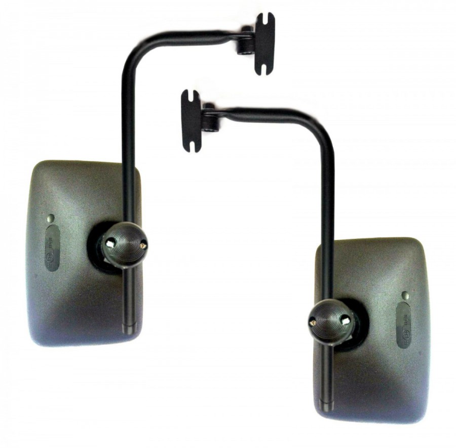 2x MelTruck Außenspiegel 230x145 Mm Mit Spiegelhal Produktbild-Vorschau 2